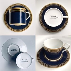 RL Ralph Lauren Deauville Classic Cup & Saucer